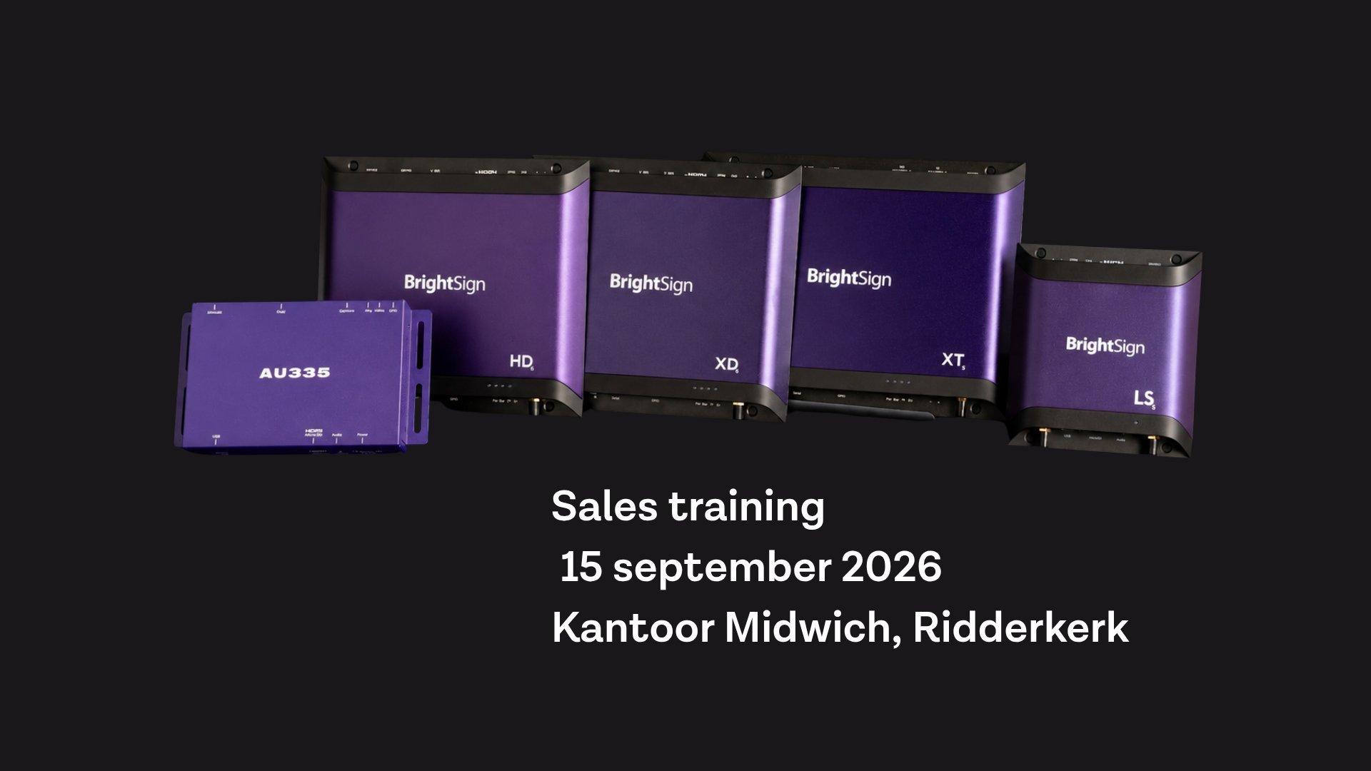 Banner Brightsign Salestraining